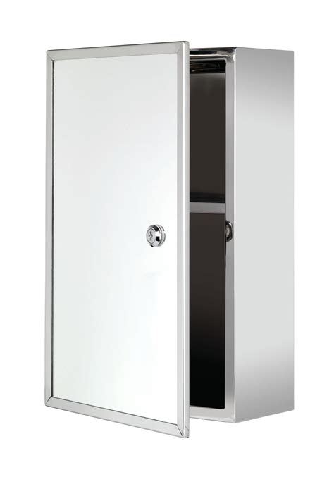 medical stainless steel cabinets|stainless steel medicine cabinet recessed.